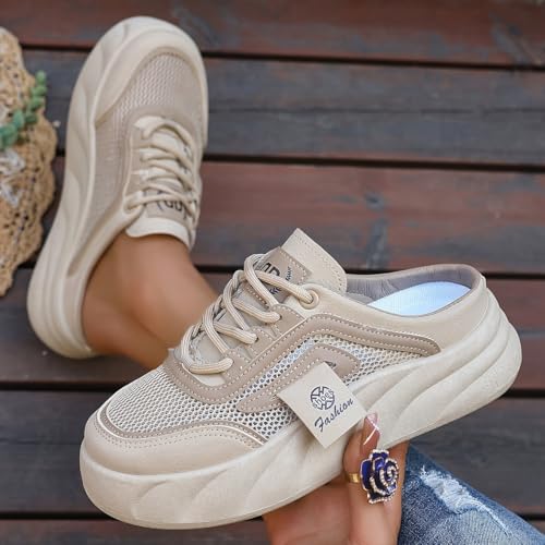 Women's Loafers Slip-On Sneakers - Lightweight Fabric Upper with PVC Sole, Comfortable Low-Top Casual Shoes for Walking, Shopping, Travel, and Beach Activities2