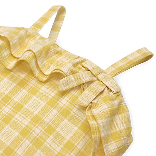 Hope & Henry Girls' Sleeveless Bow Romper #TOP5