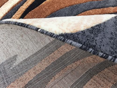Image of Soft Premium Red Carpet 5x7 ft - Washable, Anti-Skid, Fade-Resistant Acrylic Rug for Living Room, Hall, Bedroom, Modern Decor