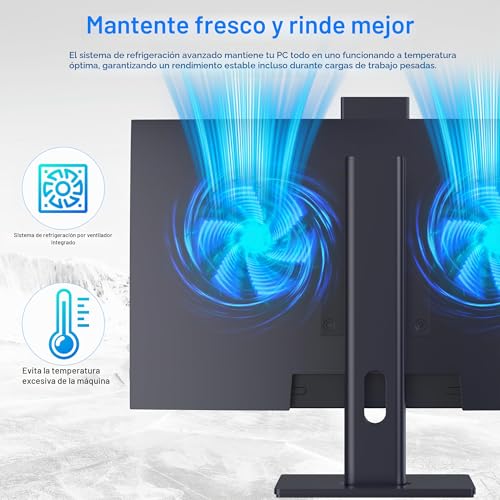 Miniatura 6 de Pc Todo En Uno Con Ips Full Hd De 27 Pulgadas, Procesador Alder Lake-N95 De 16gb De Ram Y Ssd De 512gb, Ordenador De Sobremesa Con Wifi 6 De Doble Banda, Bluetooth 5.3, Ratón Y Teclado Cableado