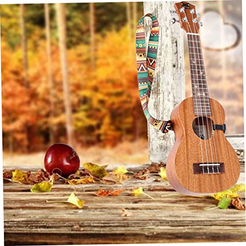 NOPEILVI Ukulele Neck Sold Clip sur Ceinture Ethnique de Courroie de ukulélé pour Les Mains Libres de Bouton-ukulélé - Les Beatles, Paul McCartney, John Lennon, RIngo Starr, George Harrison NOPEILVI Ukulele Neck Sold Clip sur Ceinture Ethnique de Courroie de ukulélé pour Les Mains Libres de Bouton-ukulélé – Image 3