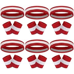 6Pack-Red White Stripe