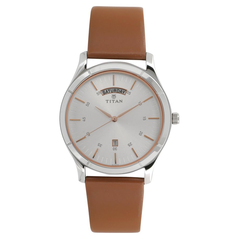 Titan Neo Analog Silver Dial Men's Watch-NM1767SL01 / NL1767SL01/NP1767SL01