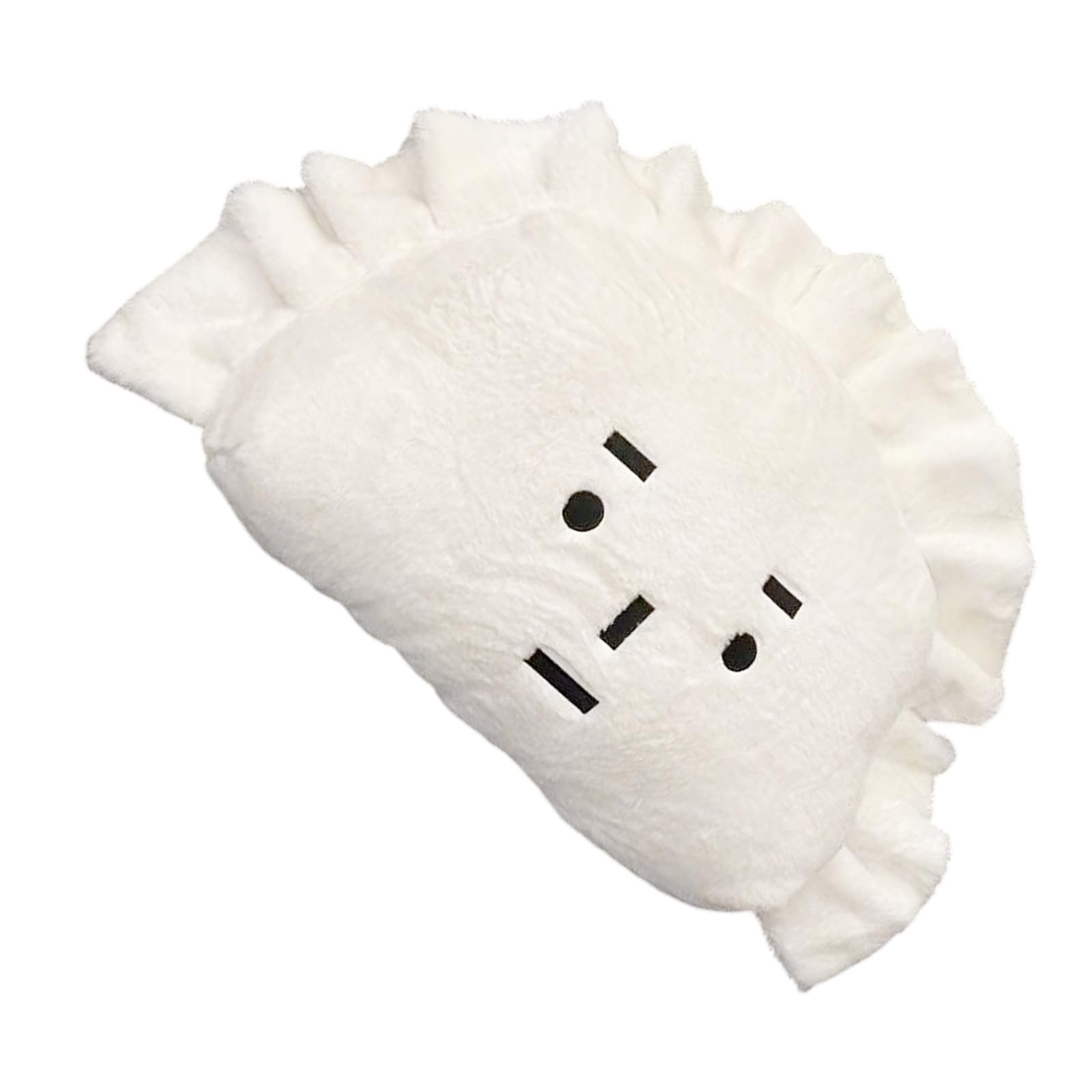 Kaeltsyn Emotional Dumpling Shape Pillow Soft PP Cotton Filled Cushion for Home Work Decors and Stress Relief Multipurpose Seat Pad