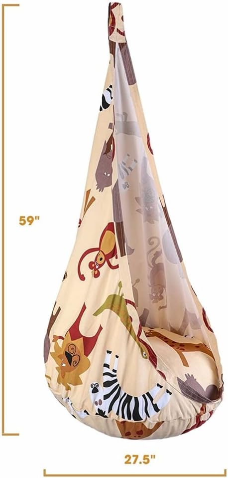 Children Hammock Garden Furniture Swing Chair Indoor Outdoor Hanging Seat Patio Portable