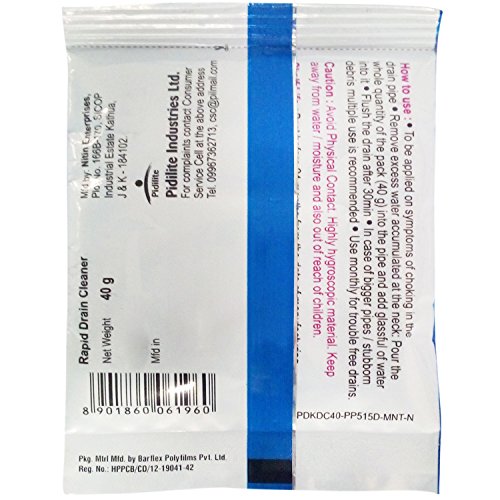 Pidilite D-Klog Drain Cleaner - 40g