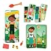 Petit Collage: Shine Bright - in The Garden Magnetic Dress-Up Toy Magnetic Game Board with Mix and Match Magnetic Pieces, Ideal for Ages 3+ – Includes 2 Scenes and 25 Creative Magnetic Pieces