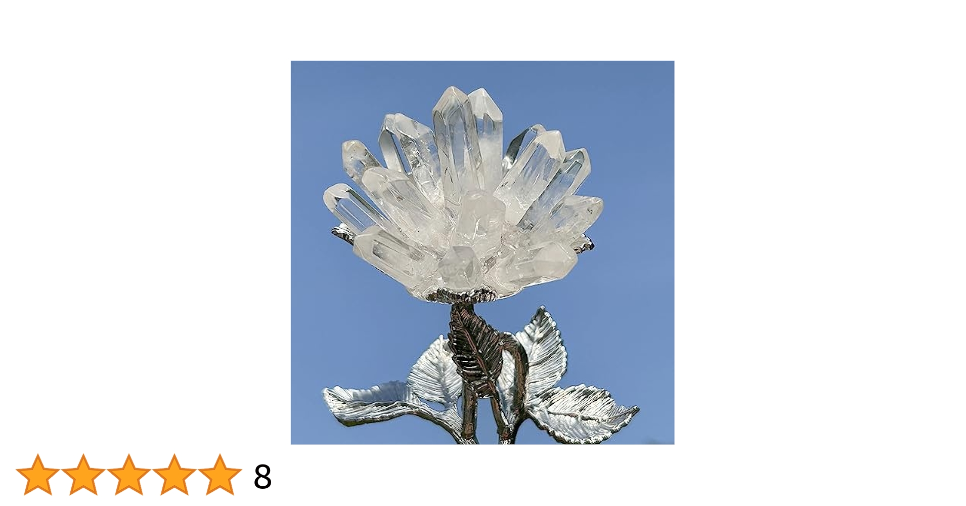 y♡Crystal Hyperbola necklace, Infinity and heart, White, Mixed metal