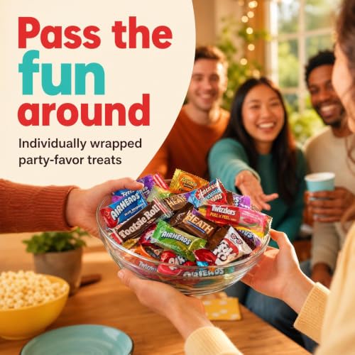 CANDYMAN Halloween Candy & Chocolate Mix, 5 lb Individually Wrapped Bulk - image 5