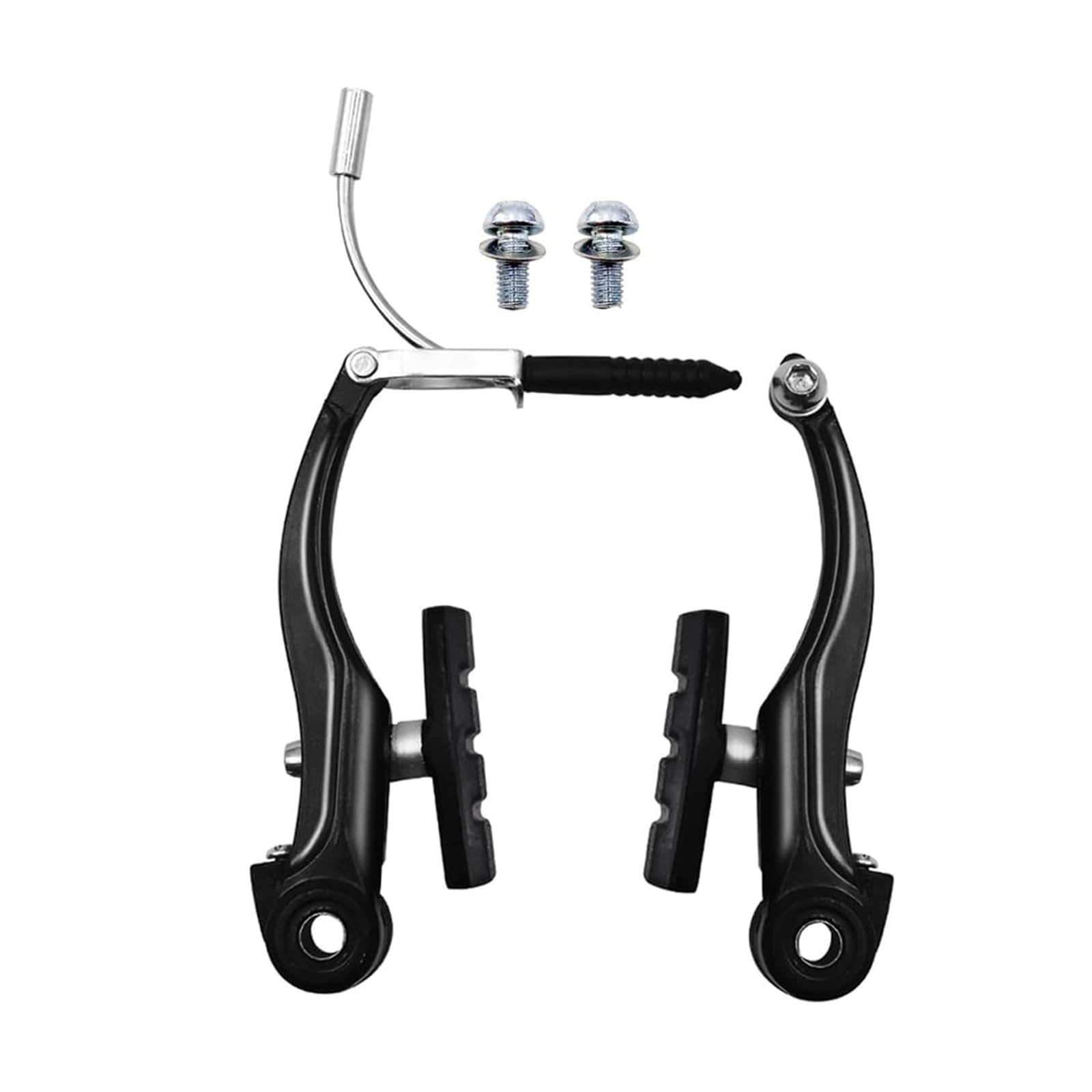 Bike Brakes Set,Universal V Brake Front Rear,Bike V Brake Set,Brakes V-Brake Replacement,Complete V Bike Brakes,Bicycle Front and Rear V Brakes,Mountain Bike Brake Caliper Replacement,1 Pair