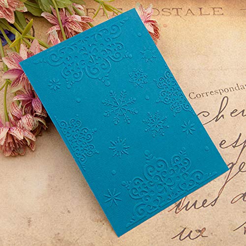 Kerst Sneeuwvlokken Plastic Embossing Map voor Scrapbook DIY Album Card Tool Plastic Template Mappen - Image 7