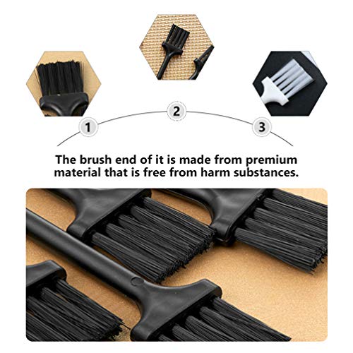 ULTECHNOVO 40 Peças Pequenas Escovas de Plástico Portátil Teclado de Computador Escova de Limpeza de