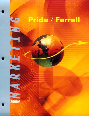 Marketing: 2000 Edition 0395974836 Book Cover