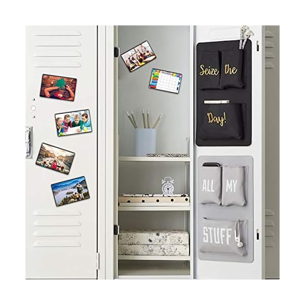 Magnetische Fototaschen, Magiclfy 15 Stück Magnet Bilderrahmen Fotorahmen für Fotos Postkarten von 10 x 15 cm für… – Bild 7