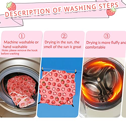 image for LEFTSTARER Rat Ferret Hammock Toy and Cage Accessories for Guinea Pig 