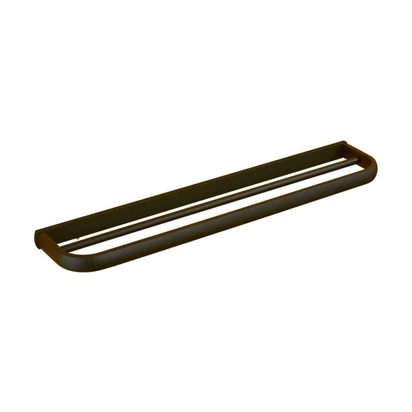 Porte-Serviettes Doubles de Salle de Bain Anti-Rouille en Cuivre Mat
