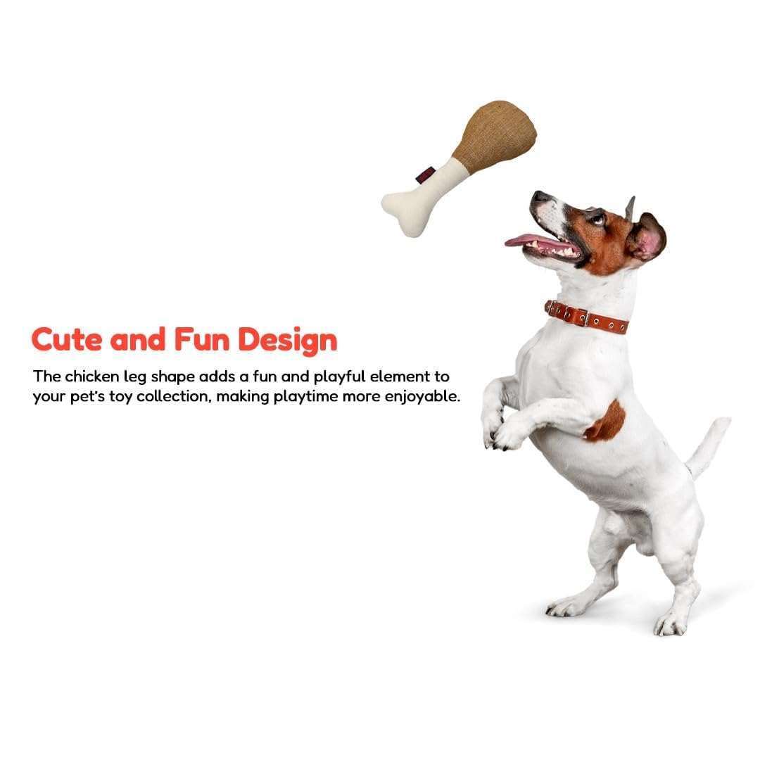 Juguete para mascotas con patas de pollo para perro, juguete masticable para cachorros, juguete de dentición para cachorros, juguete de algodón lavable, juguete para perros pequeños a