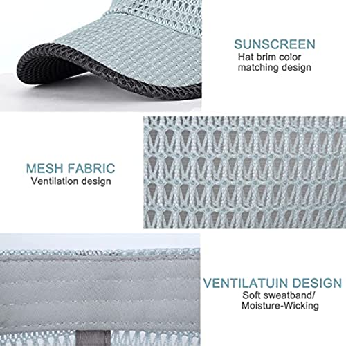 Image of stablerice 4 /6 Pieces Men's Mesh Flat Cap Breathable Summer Newsboy Hat for Men Ivy Cap Cabbie Flat Cap Boinas para Hombre