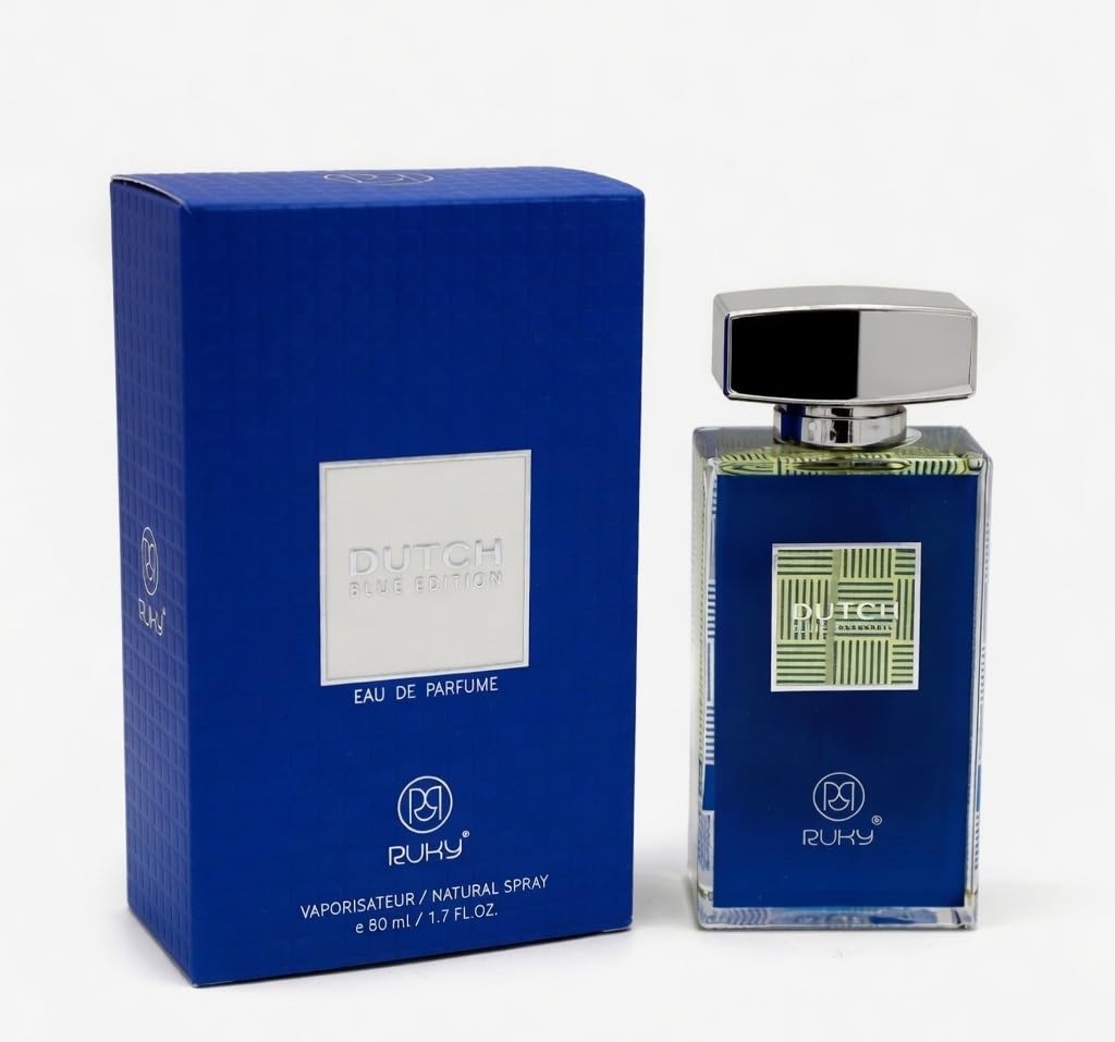 Dutch Blue Edition Perfume 80ml Eau de Parfum for Men & Women | Long Lasting Fresh Citrus Woody Musky Premium Fragrance-image-32