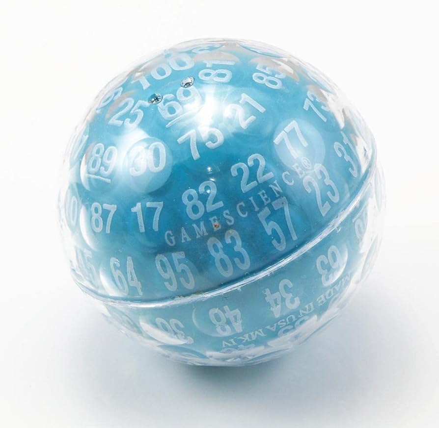 【極稀少】GAMESCIENCE 100面ダイス D100 赤 クトゥルフ 100面ダイス単品【レッド】 - クトゥルフ神話TRPGサイコロのドラタコ