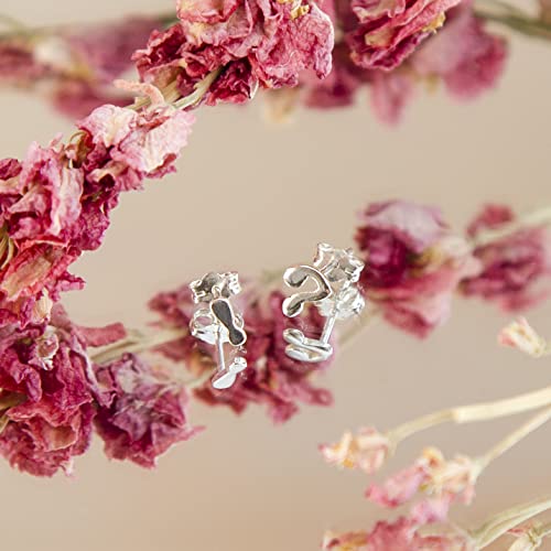 Boucles d'oreilles point d'interrogation et d'exclamation en argent sterling