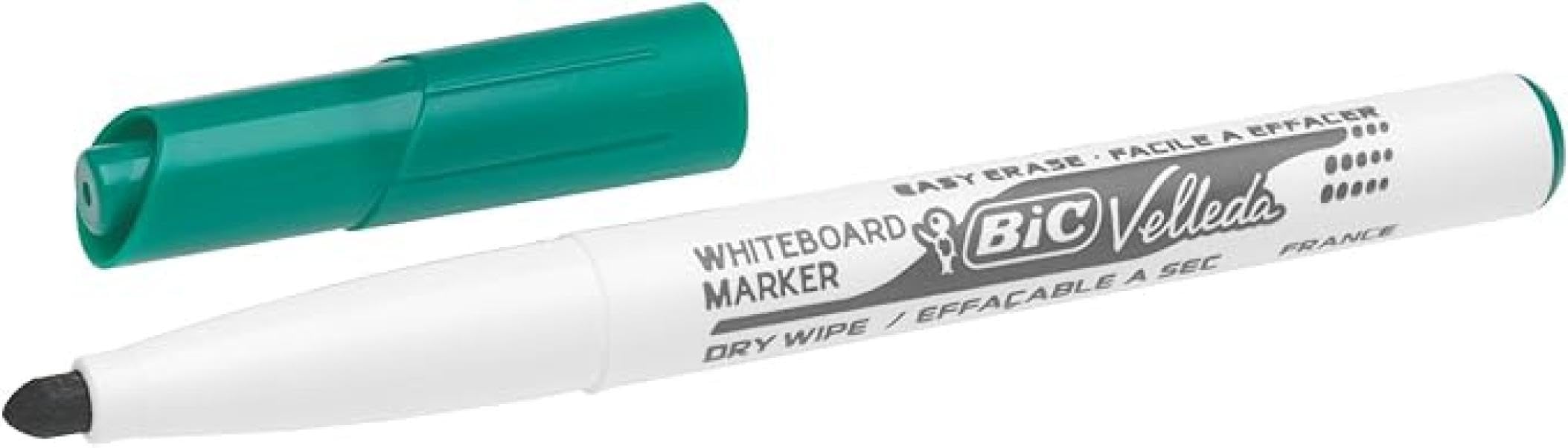 BIC Velleda - Marcador punta biselada, color verde, 1 unidad