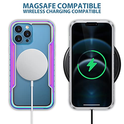 Coque iPhone 15 Pro Max cadre métal durable antichoc TPU arrière PC - 4