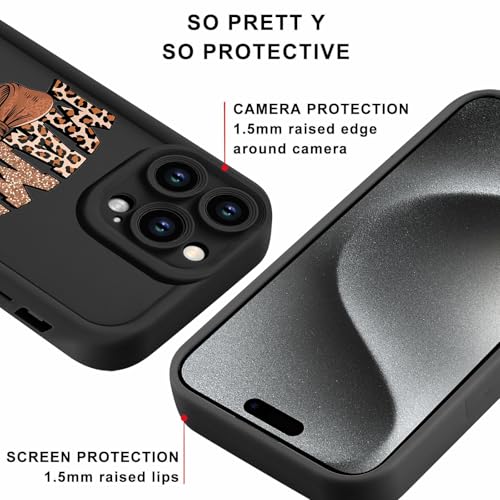 Coque iPhone 16 Pro Max léopard Mama Bow, le cadeau idéal et élégant pour elle - 2