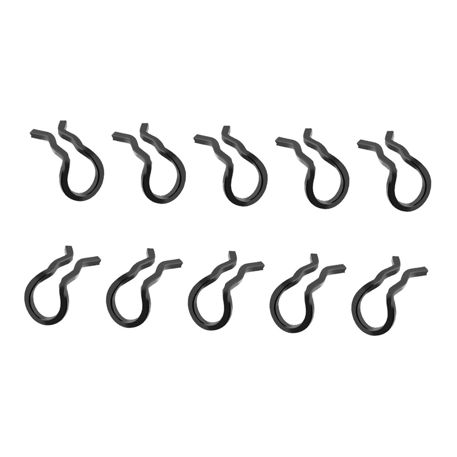 CALANDIS™ 10 Pieces Retaining Spring Clips Portable Fixing Snap Spring Clips Black | Brakes | Bicycle Components & Parts | Cycling-image-41