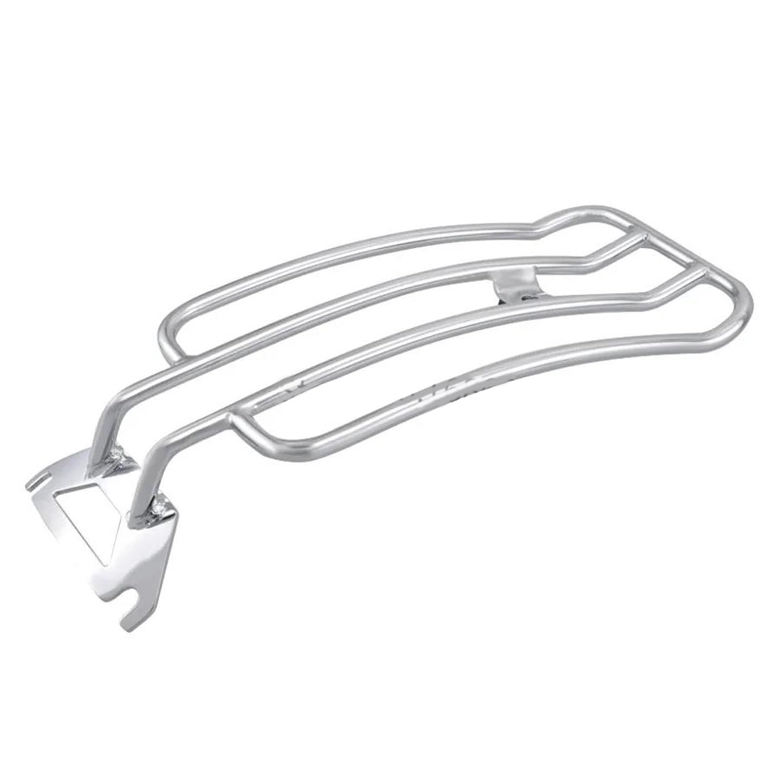 Portapacchi Per Motocicletta Cromato Per Parafango Posteriore Monoposto Per Harley Davidson Road King (EFL)-FLHR 2007-2008