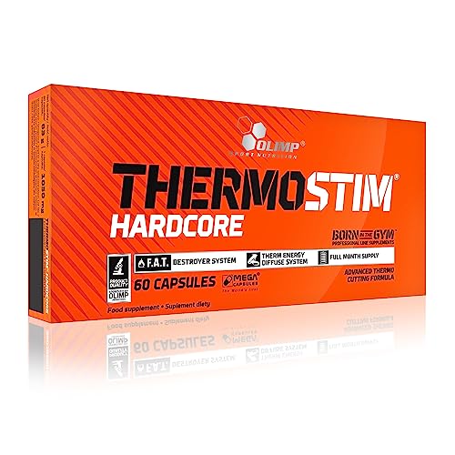 Thermo-Stim Hardcore 60 capsules formule thermogène avancée de qualité supérieure