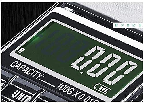 Báscula Digital Mini de Bolsillo para Joyería Acero Inoxidable miniatura 3