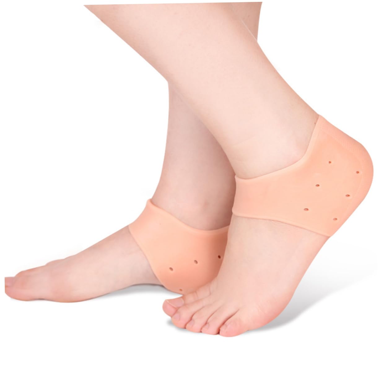 balacoo 3pcs Pair High Heel Pads Blisters Heel Protectors Plantar Silicone Gel Socks for Foot