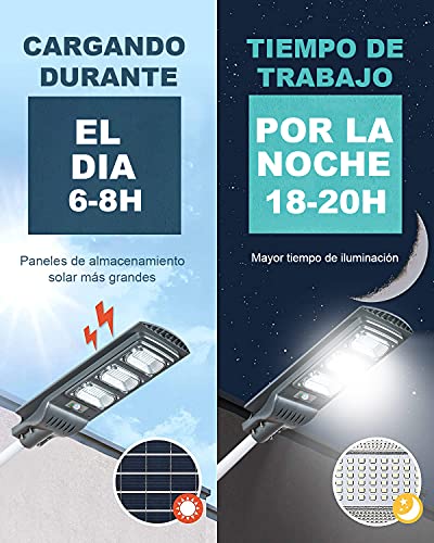 Farol LED solar para exterior 26 Imagen adicional