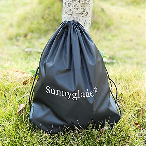 Sunnyglade 50Ft Slackline Kit With Training Line, Tree Protectors, High Grade Ratchet, Arm Trainer And Carry Bag Complete Set For Kids And Adults #TOP6