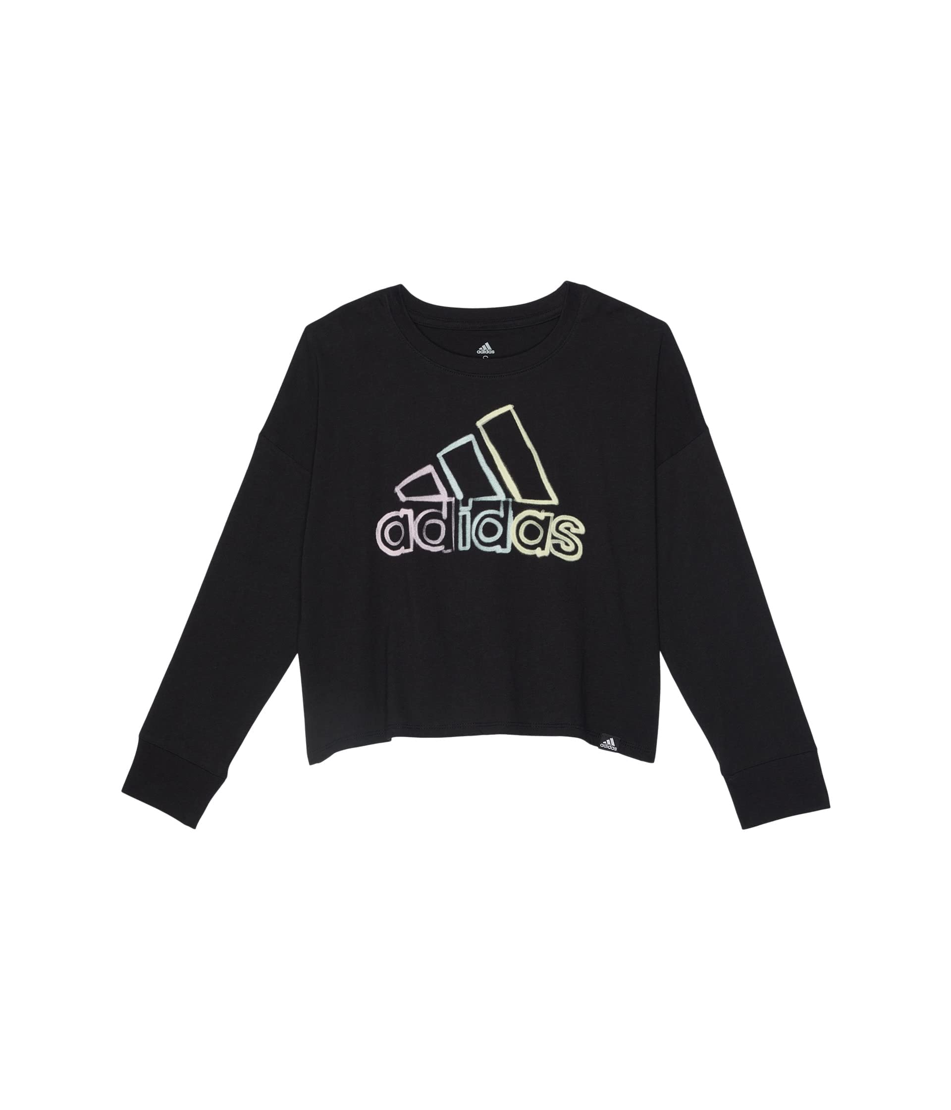 Tee-shirt Adidas respirant à manches longues pour fille 7-8 ans - 2