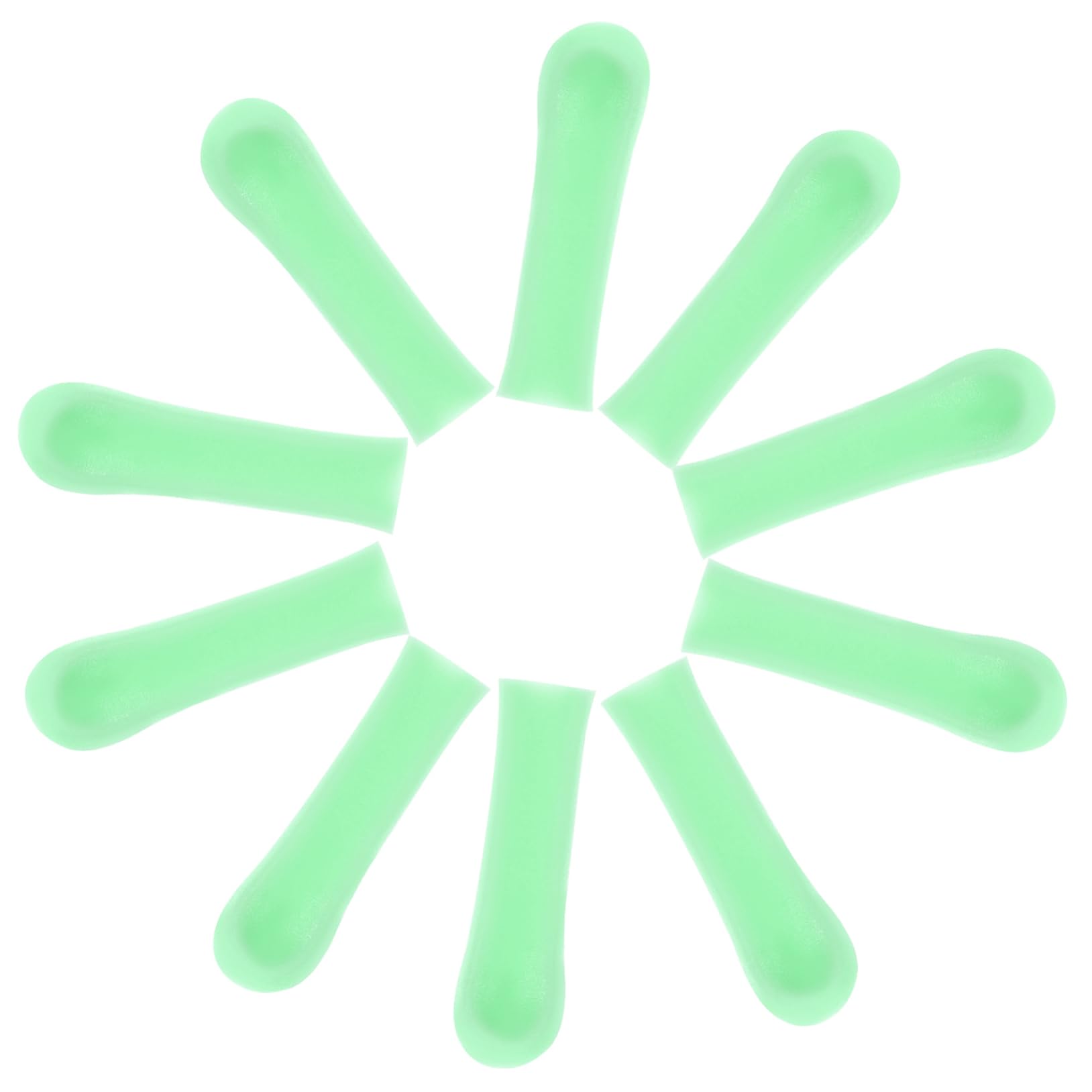 BCOATH Ear Wax Remover Accessory Set 10pcs Silicone Ear Scoop Covers Replacement Covers