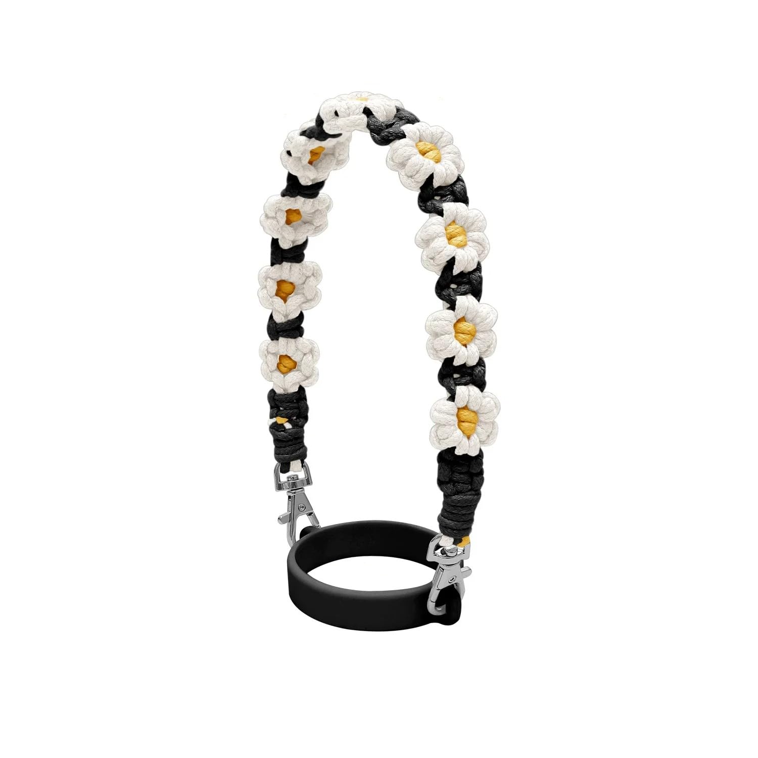 Outman Water Bottle Handle Strap Holder Sling Hand-Woven Lanyards Strap Fits Most 16-40oz Water Bottles Compatible with Stanley Cup,Owala,Hydro Flask