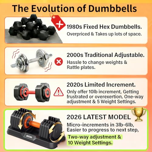 Bowflex adjustable dumbbells
