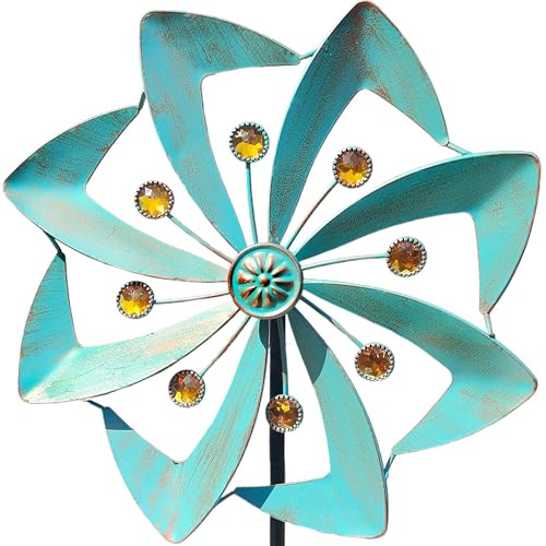Senflame Wind Spinners Outdoor, 10 inch Wind Sculptures...