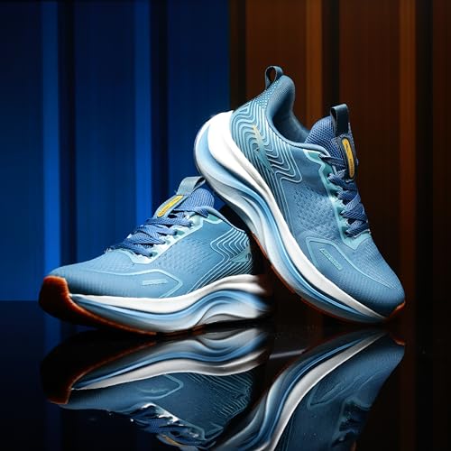 Image of ASIAN Quantum-33 Men's Running Shoes with Energy Return Cushioning, Lightweight Mesh Upper, High-Grip Outsole | Comfortable for Running, Training and Daily Use