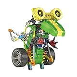 105 PCS Electronic Robot Building Toys Educational DIY Robotics for Kids - Battery Powered Robotic Kits