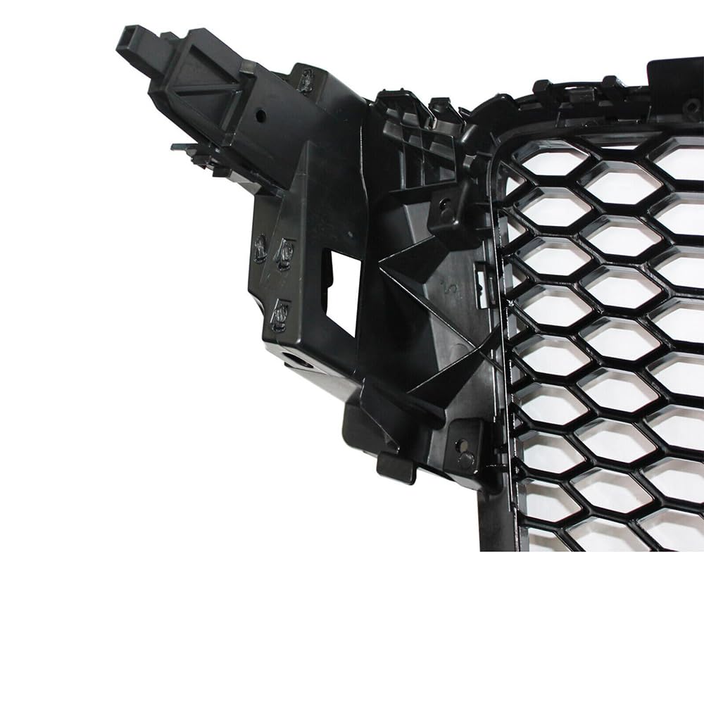 Coche Rejillas Frontales de Radiador para Audi A4/A5 B8 2008 2009 2010 2011 2012, Parrilla Calandra Delantera Cubierta Malla Parachoque Piezas Embellecedores,A5