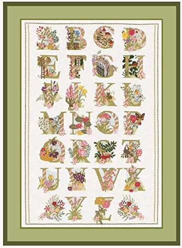 Amazon ル ボヌール デ ダム クロスステッチ刺繍キット 12 Fleurs アルファベットサンプラー Dmc刺繍糸 並行輸入品 刺しゅうキット 通販 Amazon ル ボヌール デ ダム クロスステッチ刺繍キット 12 Fleurs アルファベットサンプラー Dmc刺繍糸 並行輸入品 刺しゅうキット 通販