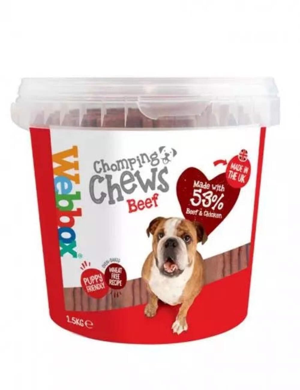 Meaty Chomping Chews, 1.5kg