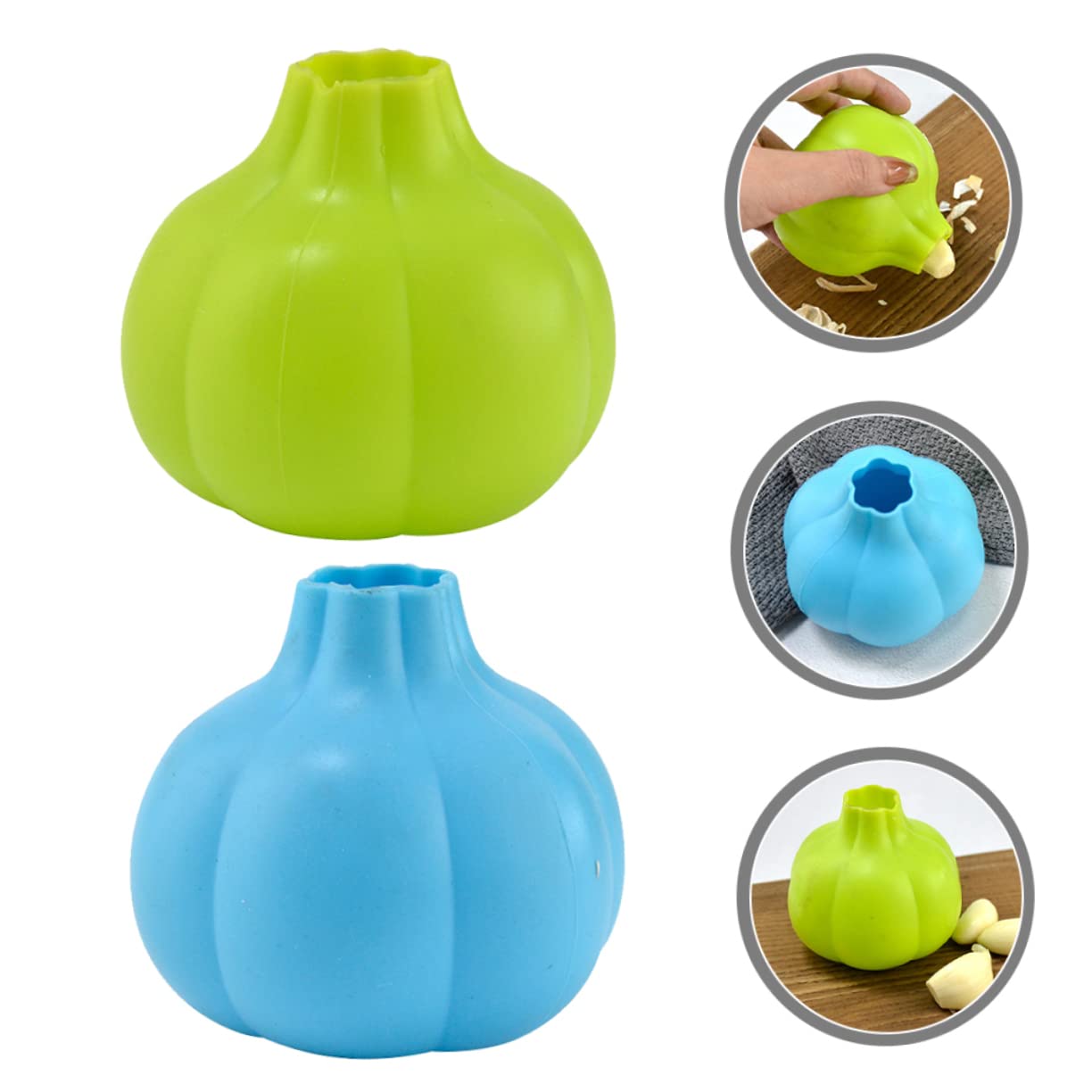 Chougnar Creative Rubber Garlic Peeler Garlic Presses Ultra Soft Peeled Garlic Stripping Tool Home Kitchen Accessories 1pc
