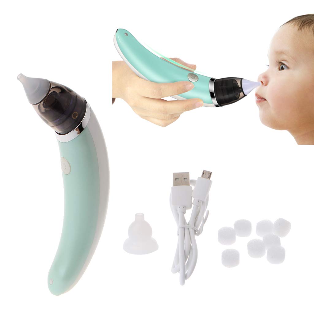 Aspiratore Nasale Elettrico Lionelo BabyAir - Per Neonati Con Potenza Regolabile E Beccucci Silicone