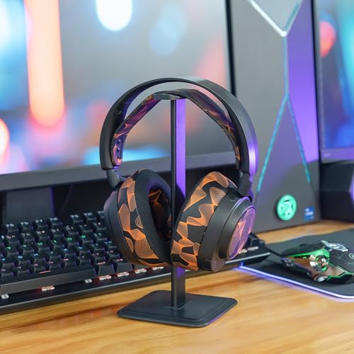 Image of WC Freeze Nova Pro Wireless - Cooling Gel Earpads for Arctis Nova Pro Wireless, Nova Elite & Nova Pro Omni (Doesn't Fit Other Models), by Wicked Cushions, Extra Thick & Comfortable | Kinetic Wave