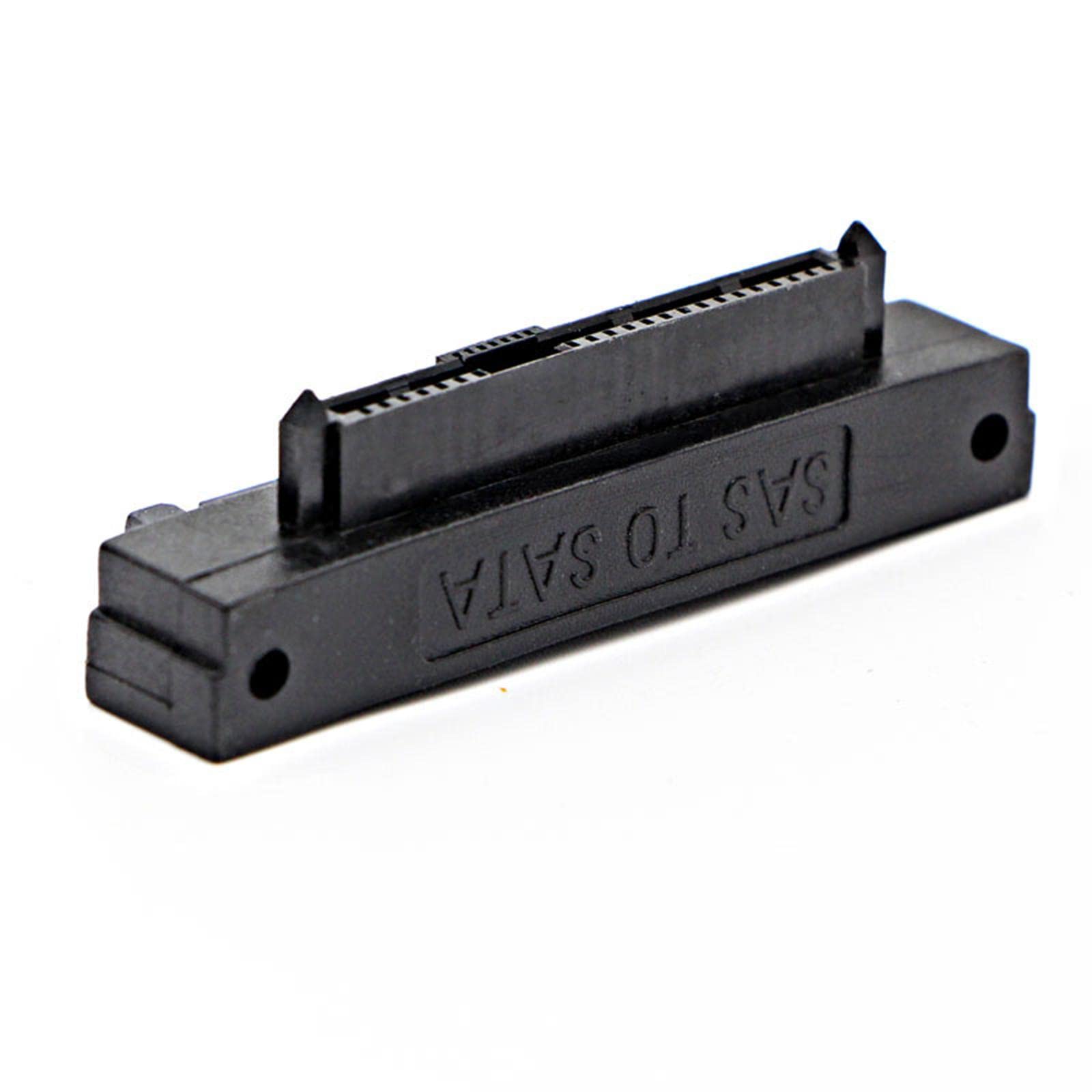 SAS 22 Pin to 7 Pin + 15 Pin SATA Adapter Converter 90 Degree Straight Head-picture-24