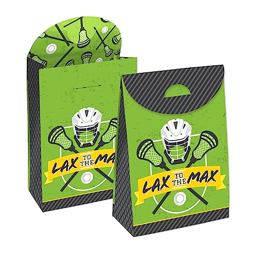 Big Dot of Happiness Lax to the Max ? ���N���X ? �M�t�g�L�O�i�o�b�O ? �p�[�e�B�[�O�b�Y�{�b�N�X ? 12�Z�b�g